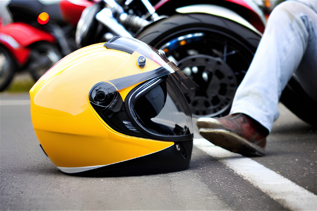 Motorcycle accident